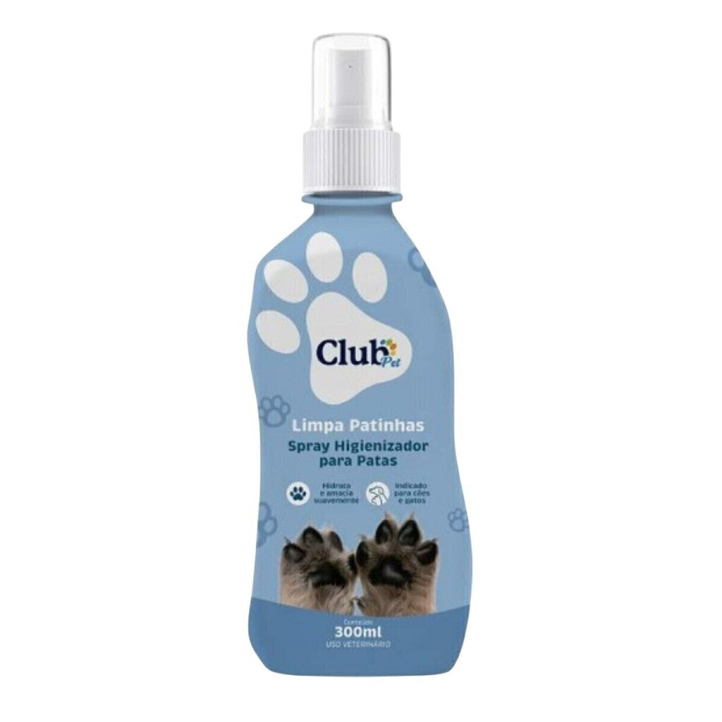 Higienizador Limpa Patas para Cachorro e Gato Spray 200ml Drop