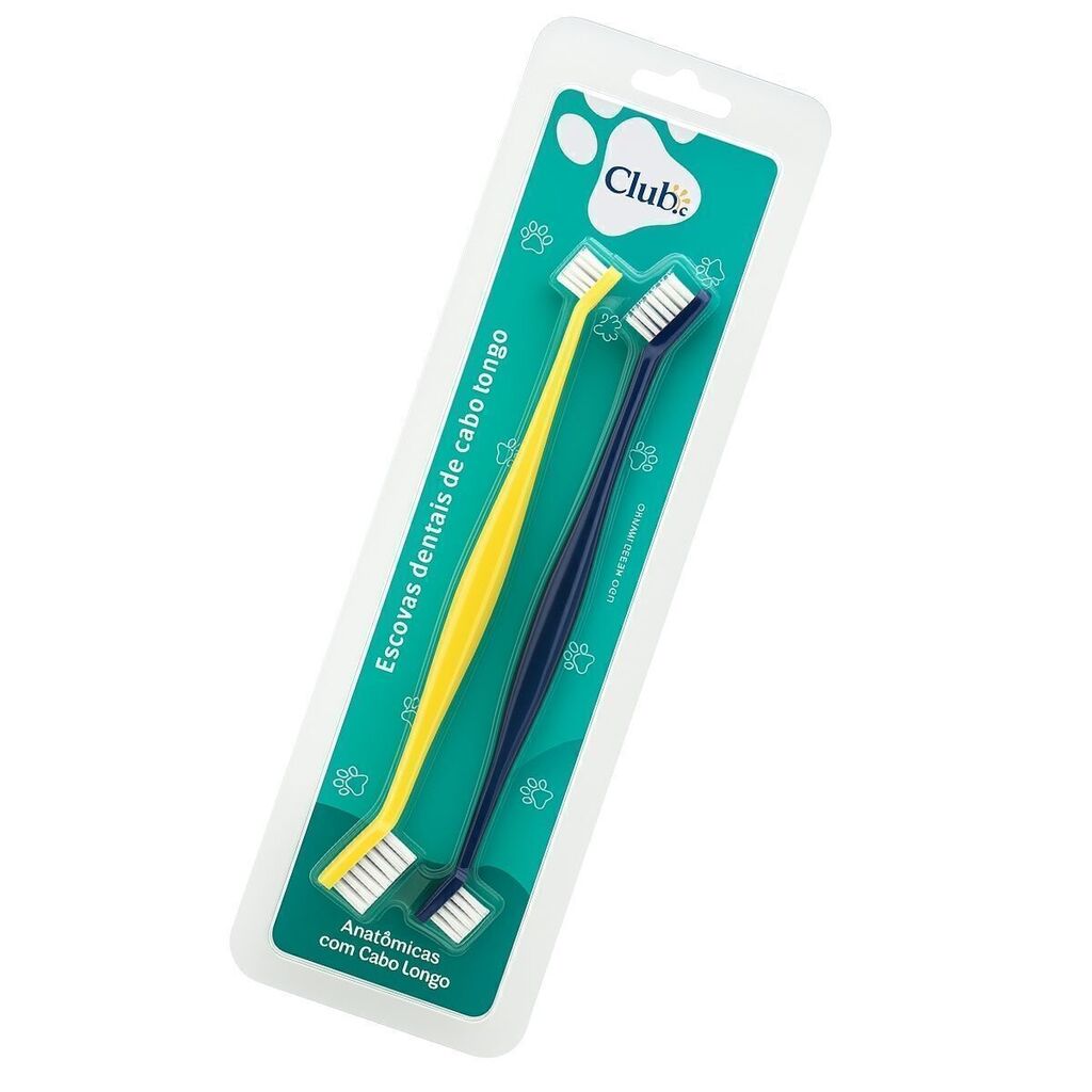 Escova de Dente para Cães e Gatos com 2 unidades Drop