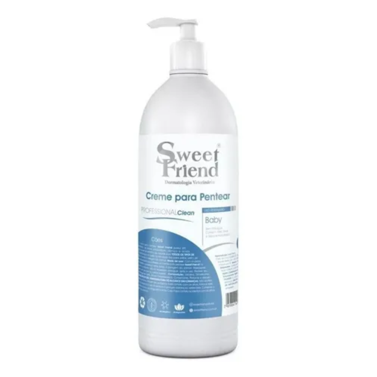 Creme Para Pentear Professional Clean - 1l (baby)