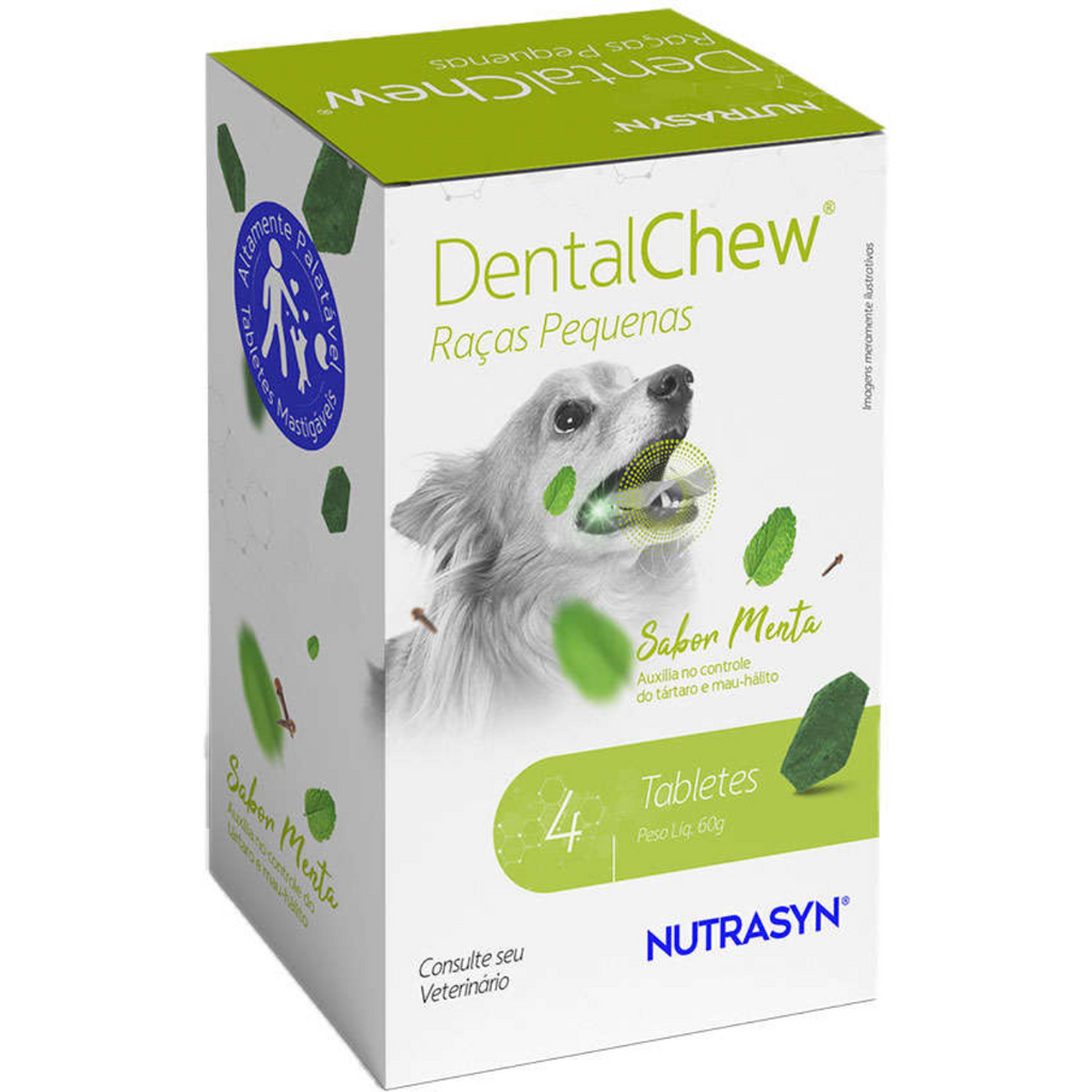 Snack Dental para Cães Adultos com Proteção Contra Tártaro