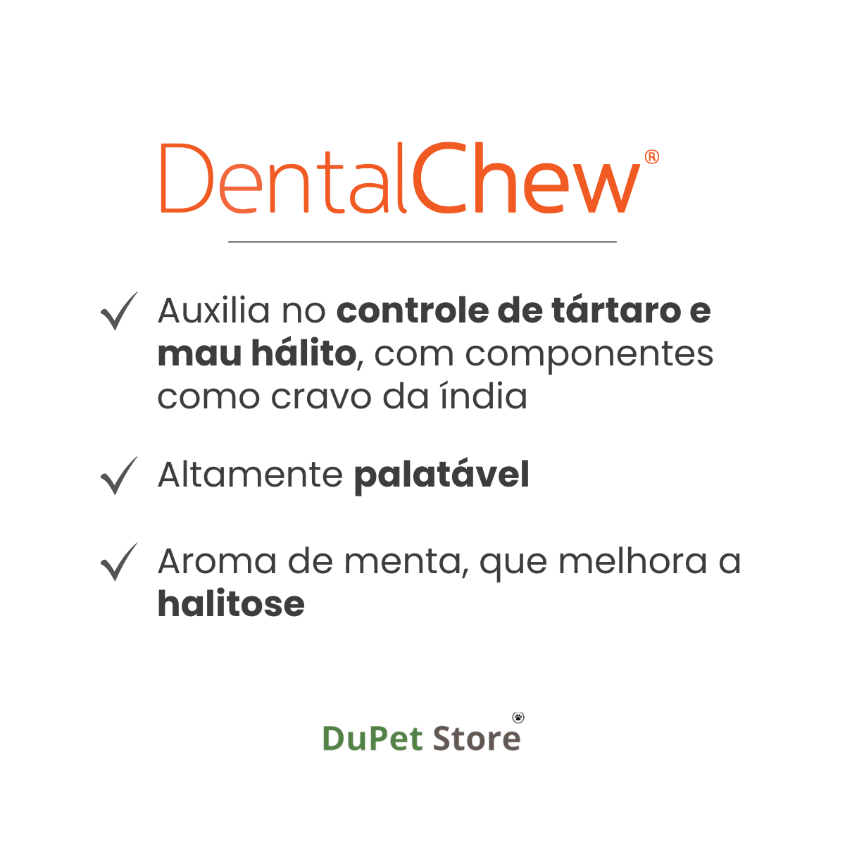 Snack Dental para Cães Adultos com Proteção Contra Tártaro