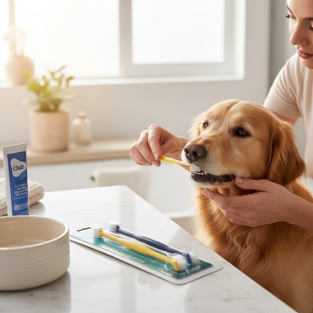Escova de Dente para Cães e Gatos com 2 unidades Drop
