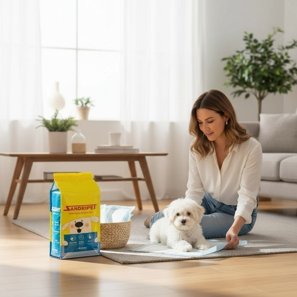 Tapete Higiênico Descartável para Cães 60x80cm c/7un Drop